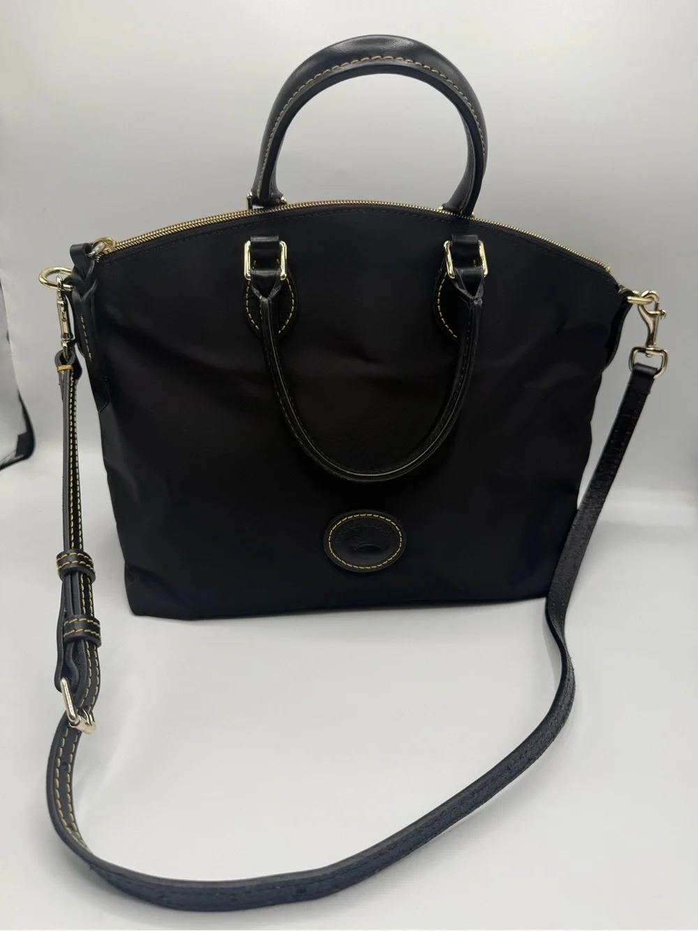 Dooney & Bourke Nylon Trina Satchel - Black